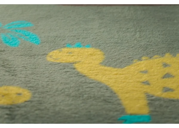 MILA baby blanket velour, dino volcano (GRS) - Image 3