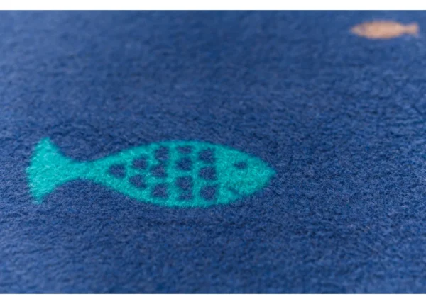 MILA baby blanket school of fish (GRS) - Image 3