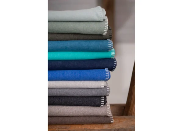 SYLT cotton blanket solid  (GRS) - Image 4