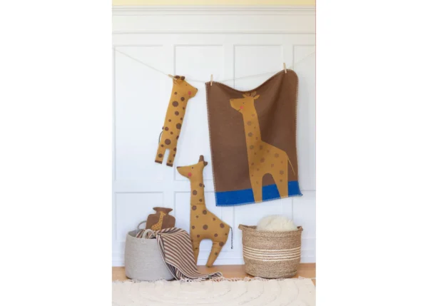 JUWEL SET blanket in puppet "giraffe" (GRS) - Image 6