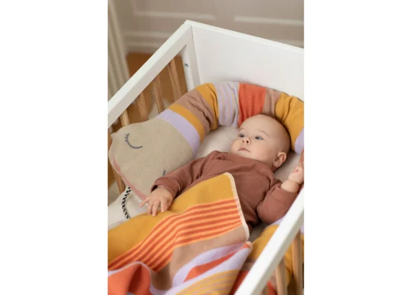 JUWEL baby blanket multicolour stripes (GRS) - Image 5